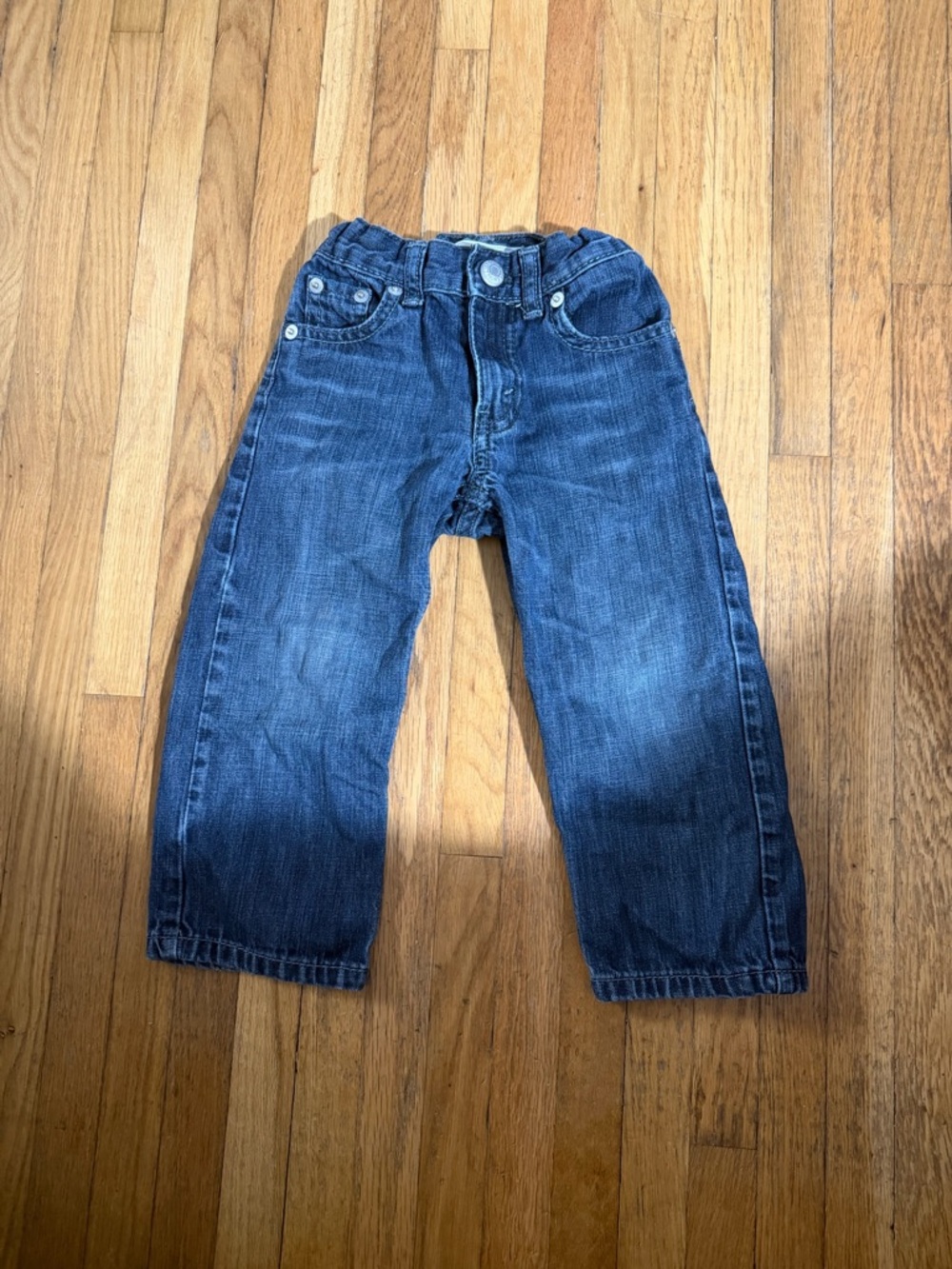 Classic Dark Blue Kids Denim Jeans